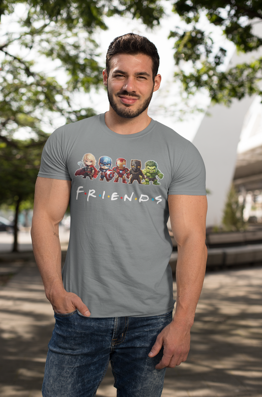 The Paradigm - Marvel Friends Men's Cotton Regular Fit T-Shirt