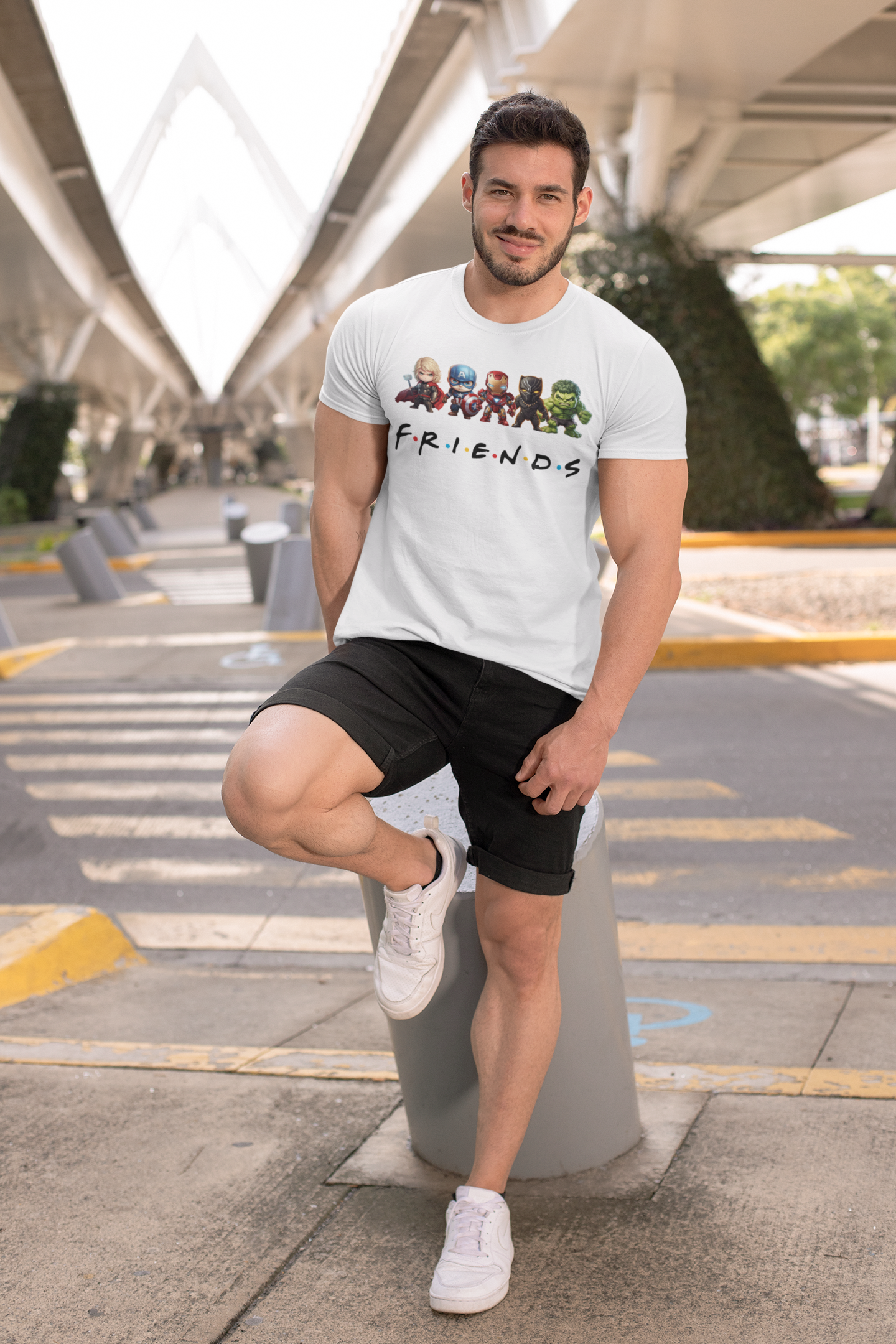 The Paradigm - Marvel Friends Men's Cotton Regular Fit T-Shirt
