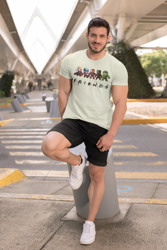 The Paradigm - Marvel Friends Men's Cotton Regular Fit T-Shirt