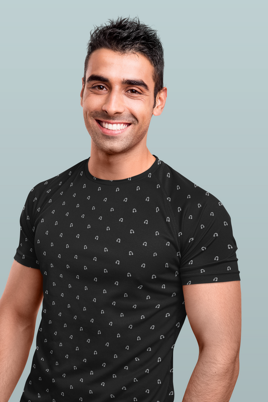 Unisex AOP (Headphone Print) T-Shirt