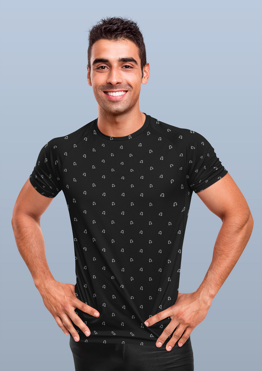Unisex AOP (Headphone Print) T-Shirt